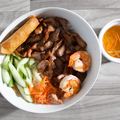 Bún Tôm Thịt (Hoặc Gà) Nướng Chả Giò
